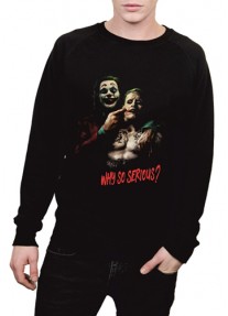 Блуза с дълъг ръкав JOKER - WHY SO SERIOUS?